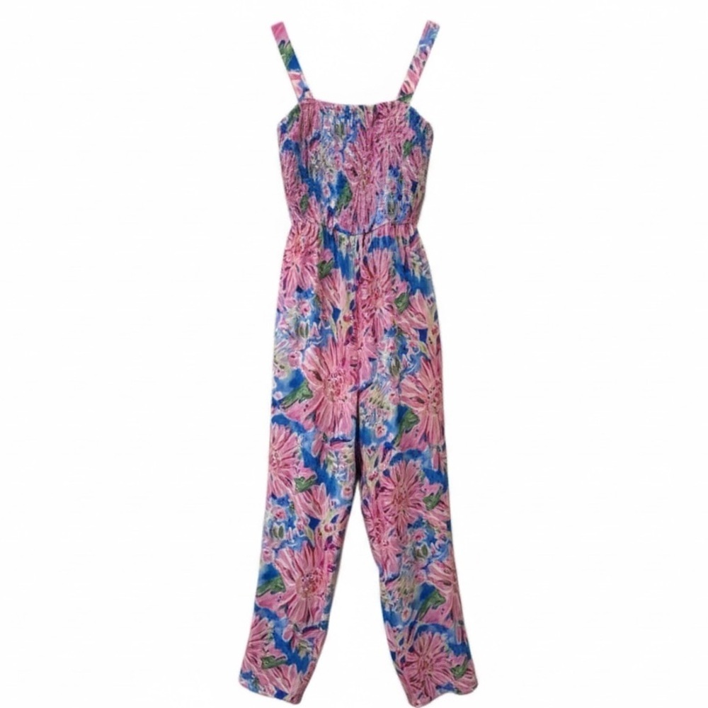 Tropical inspired jumpsuit, medium